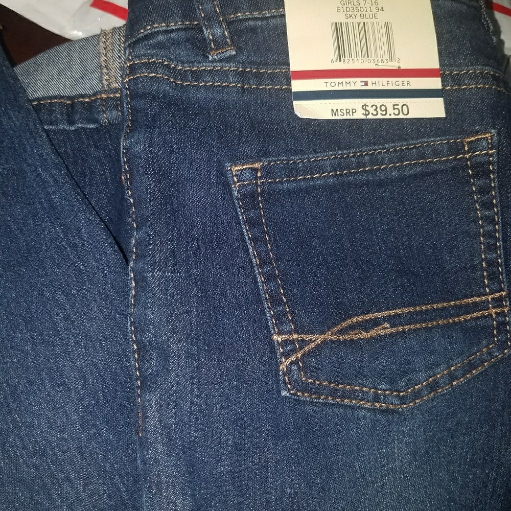 GIRLS TOMMY HILFIGER JEANS 8